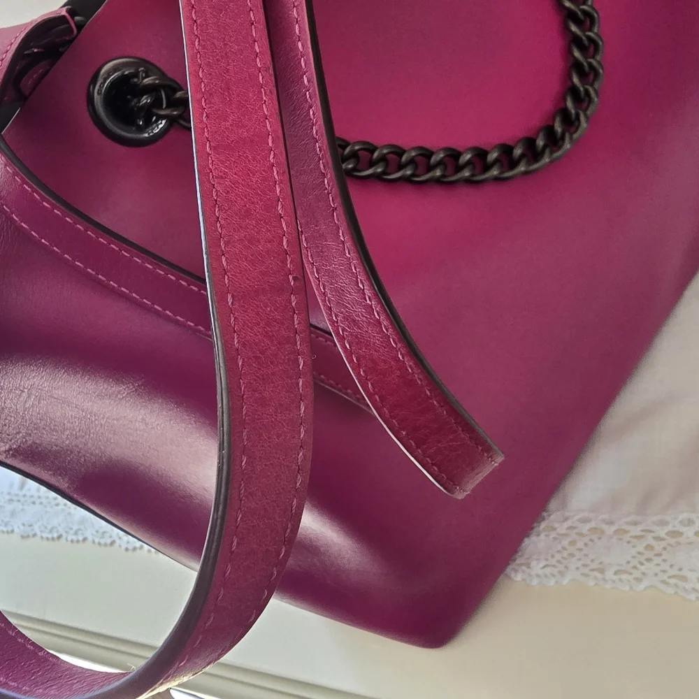 Coach Signature Chain Central Tote - Picture 6 of 16